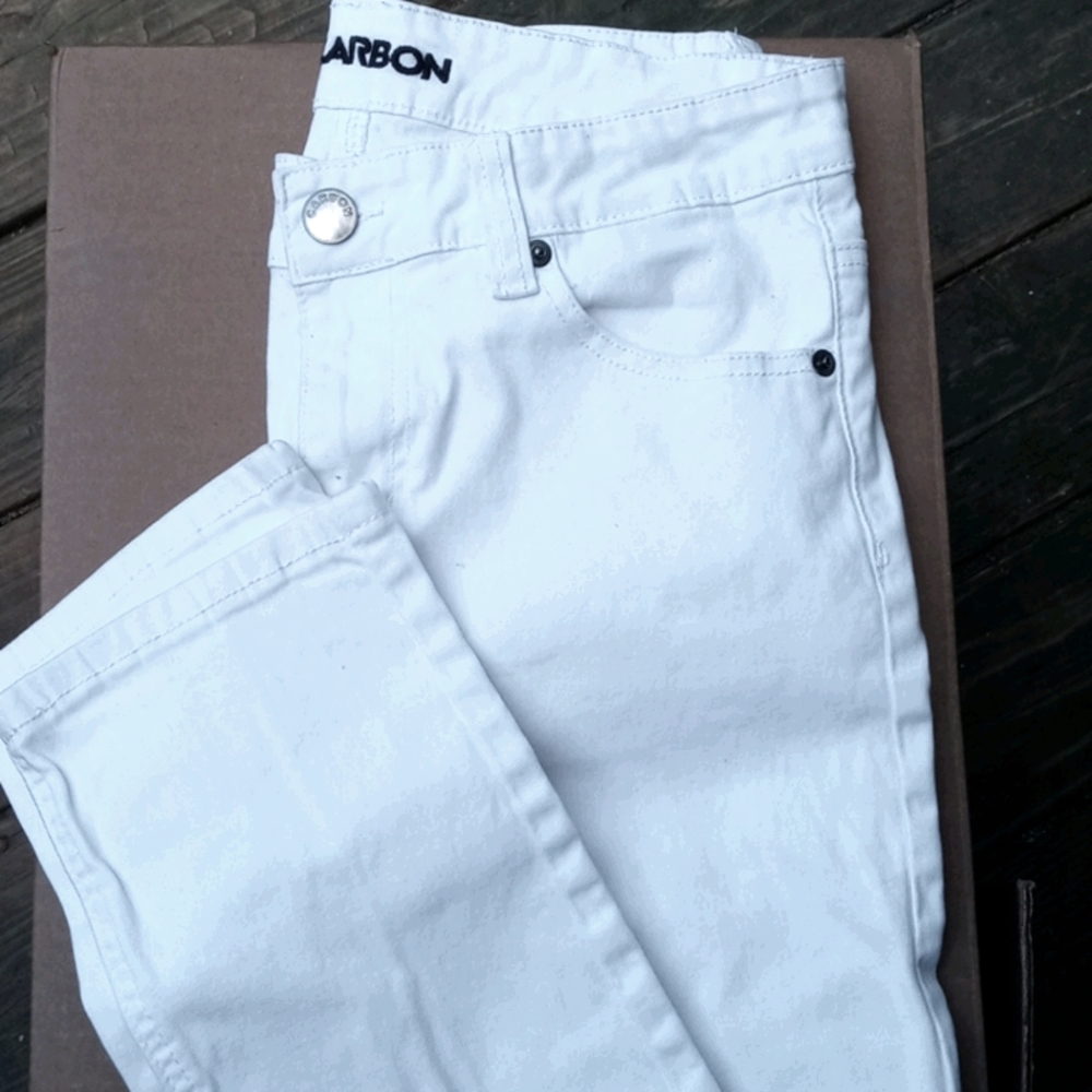 Mens White Jeans